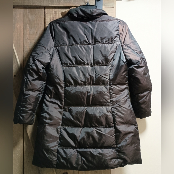 Via Spiga Puffer Coat with Down Blend Brown - Picture 2 of 9